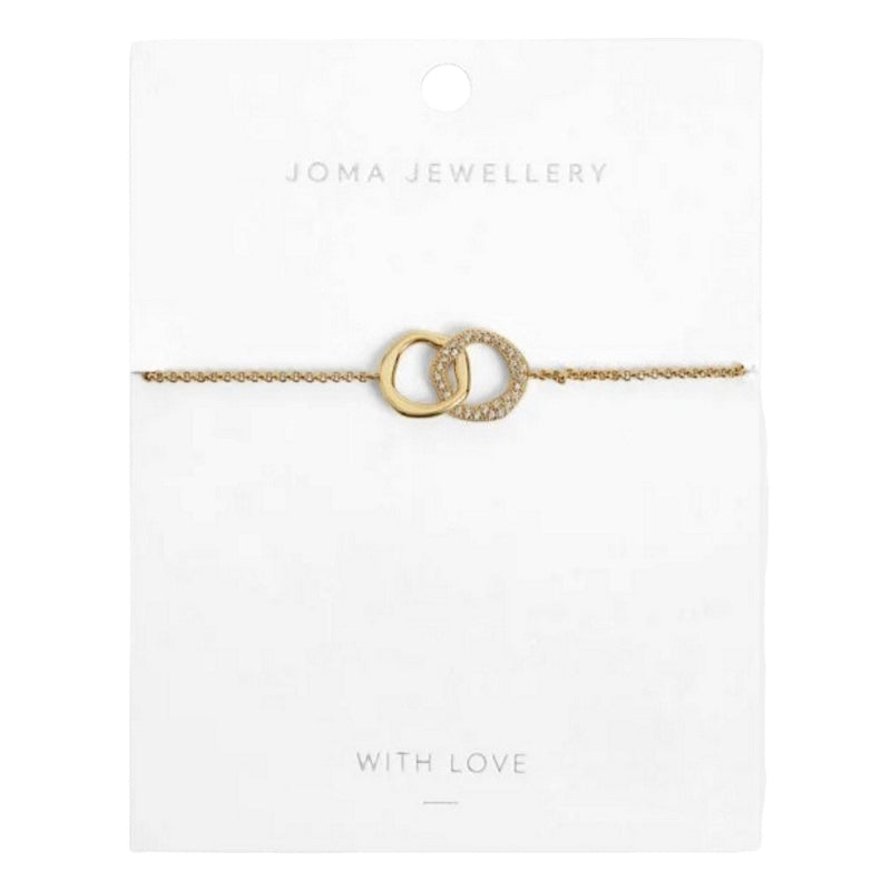 Joma Jewellery Golden Hour Bracelet 5918 on card
