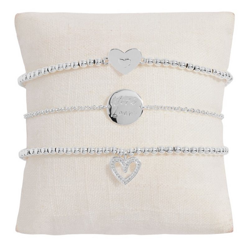Joma Jewellery Happy Mother's Day 3 Bracelet Gift Box 6957 cushion