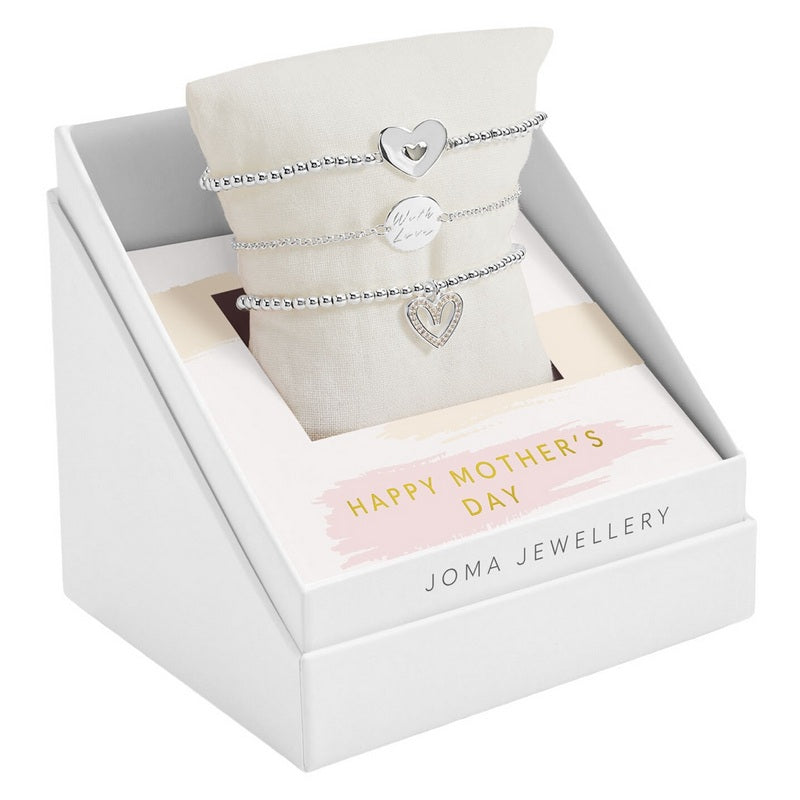 Joma Jewellery Happy Mother's Day 3 Bracelet Gift Box 6957 main