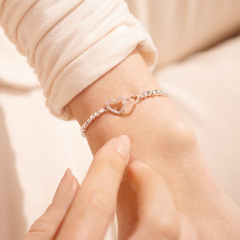Joma Jewellery Just For You Birthday Girl Bracelet 6153 on model