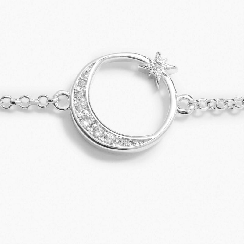 Joma Jewellery Moon Silver Bracelet 6397 detail