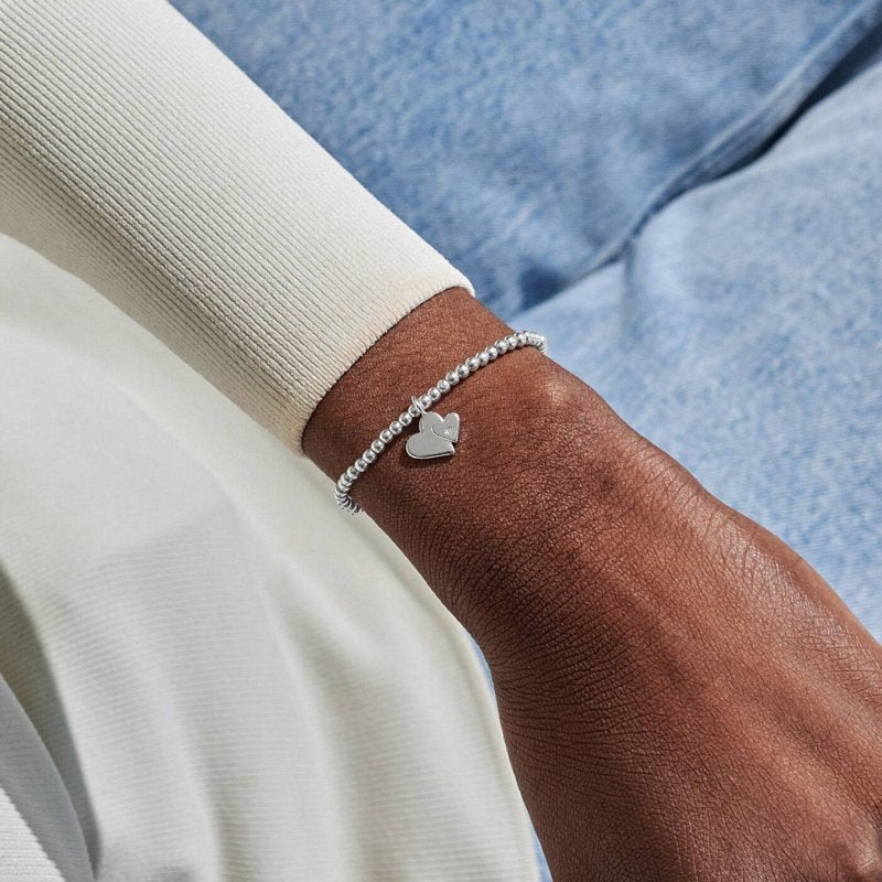 Joma Jewellery Mother's Day A Little Mother and Daughter Bracelet 9763 on model