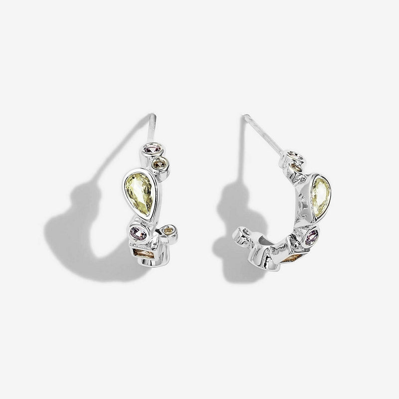 Joma Jewellery Radiant Treasures Ear Huggies 5838 front and side