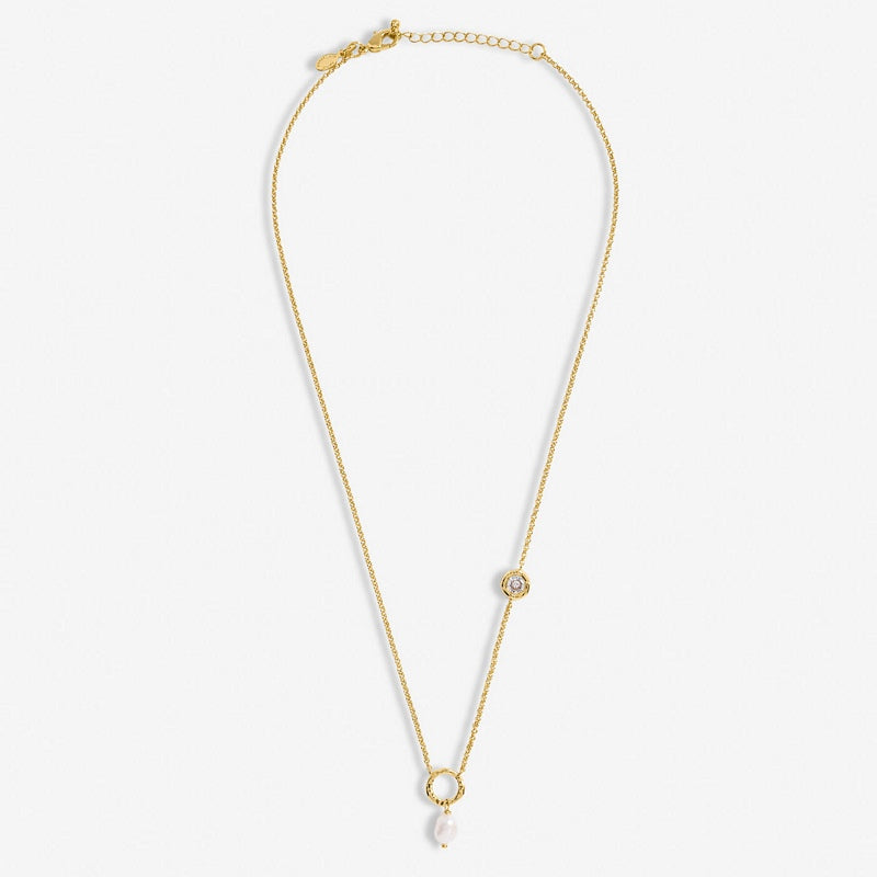 Joma Jewellery Solaria Baroque Pearl Necklace 7160 front