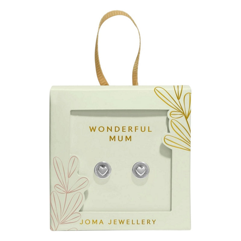 Joma Jewellery Wonderful Mum Stud Earring Box 9979 box front