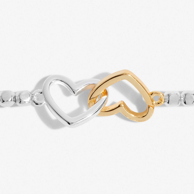 Joma Jewellery You Have A Heart Of Gold Bracelet 6162 detail