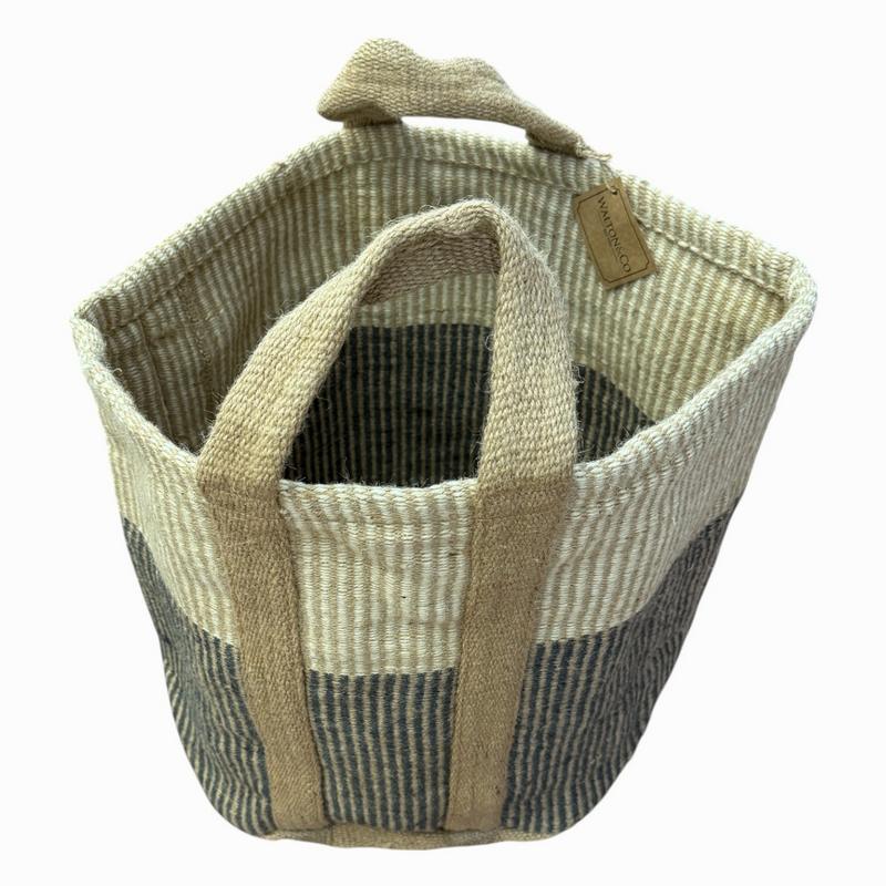 Jute Storage Basket Natural Brown main
