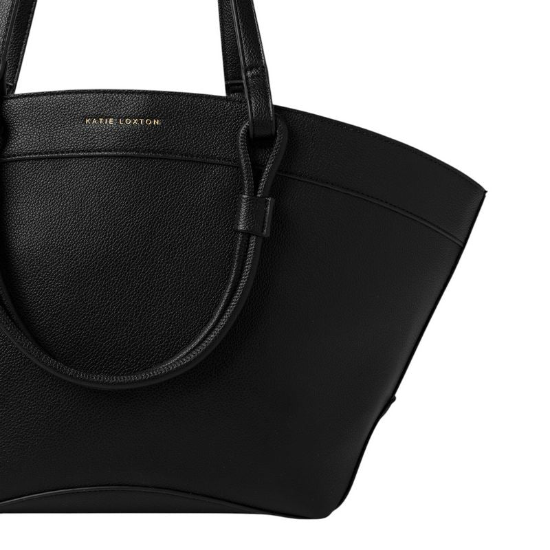 Katie Loxton Asha Tote Bag in Black KLB3950 detail