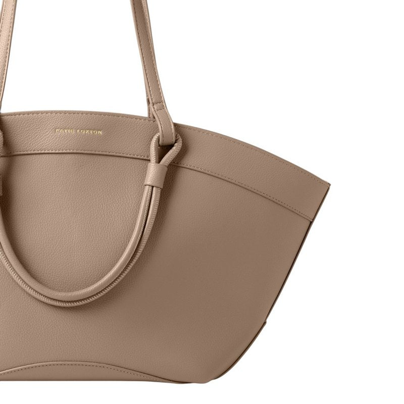 Katie Loxton Asha Tote Bag in Mocha KLB3951 detail