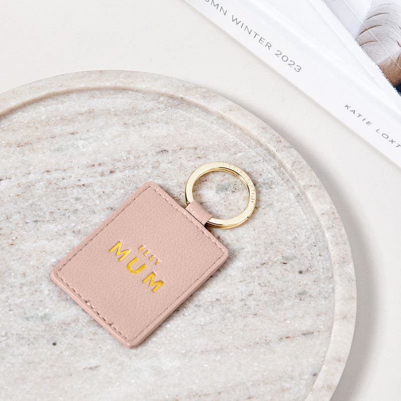 Katie Loxton Beautifully Boxed Photo Keyring Best Mum in Dusty Pink KLB3051 lifestyle