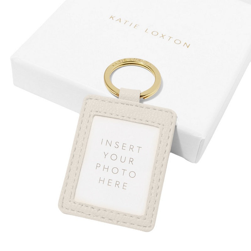 Katie Loxton Boxed Photo Keyring Wonderful Mum in Off White KLB3386 rear