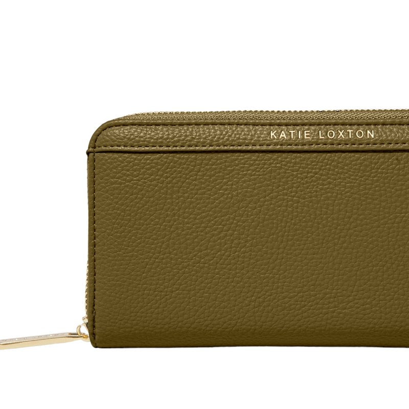 Katie Loxton Cleo Purse in Warm Khaki KLB2821 detail