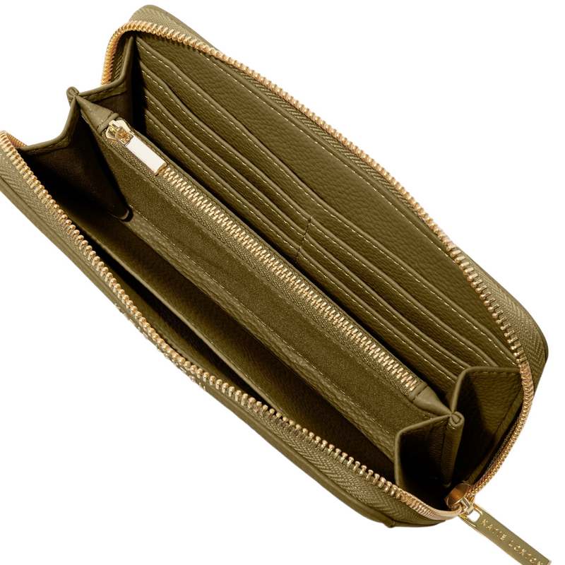 Katie Loxton Cleo Purse in Warm Khaki KLB2821 open