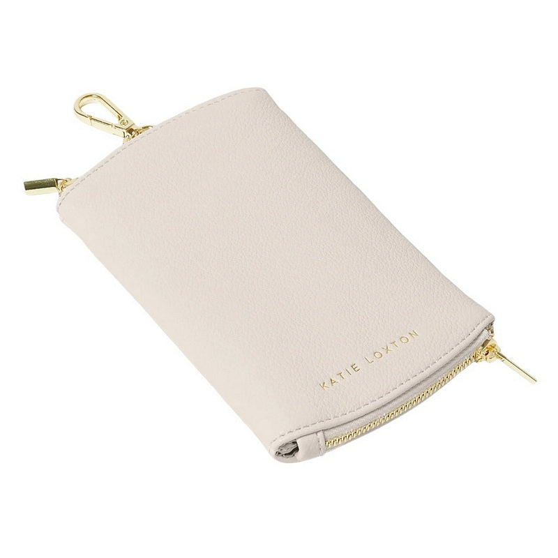 Katie Loxton Clip On Sunglasses Case in Off White KLB3408 bottom