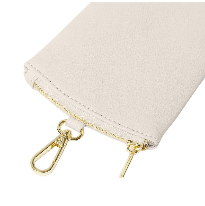 Katie Loxton Clip On Sunglasses Case in Off White KLB3408 clip