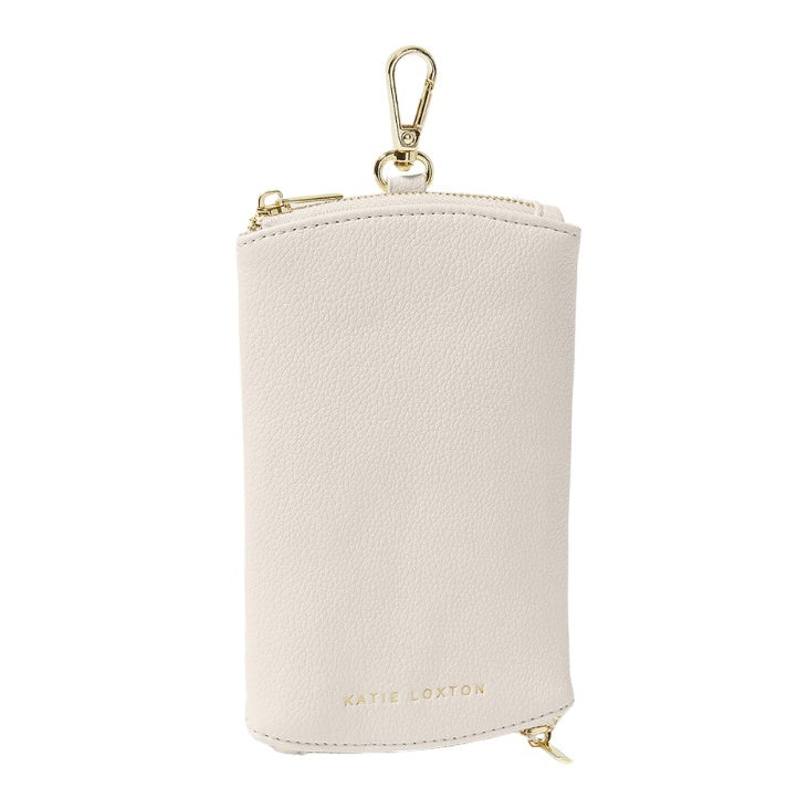 Katie Loxton Clip On Sunglasses Case in Off White KLB3408 main
