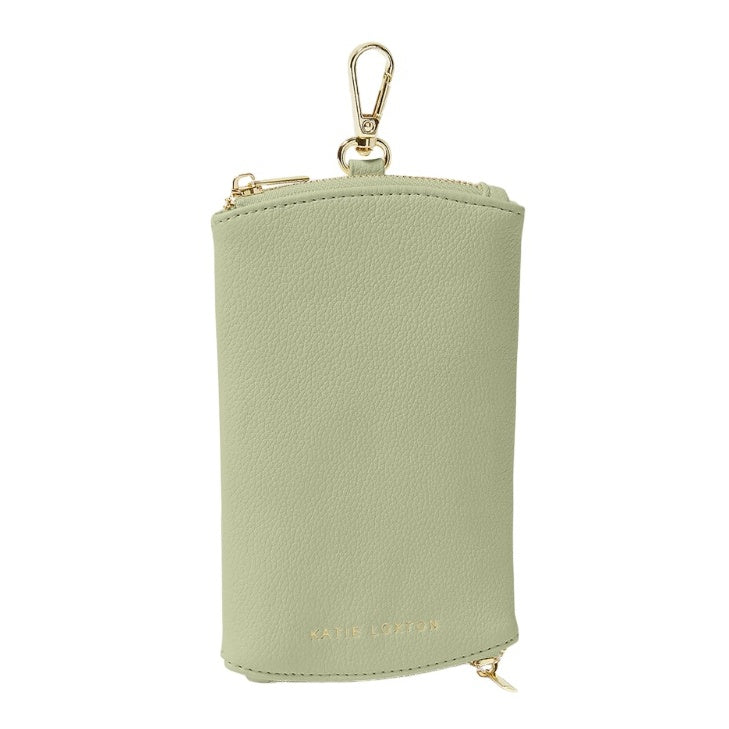 Katie Loxton Clip On Sunglasses Case in Soft Sage KLB3411 main