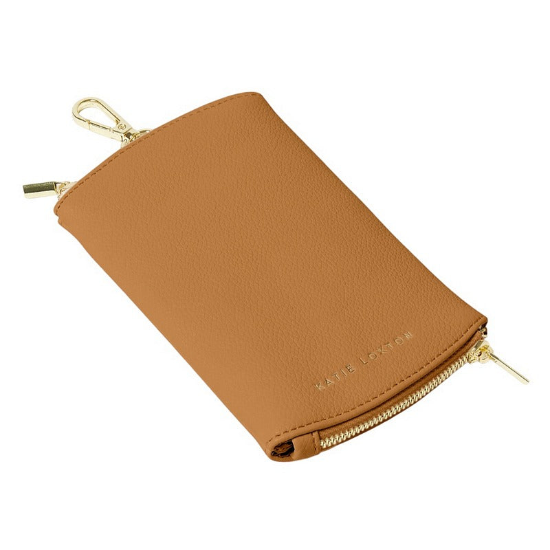 Katie Loxton Clip On Sunglasses Case in Tan KLB3410 bottom