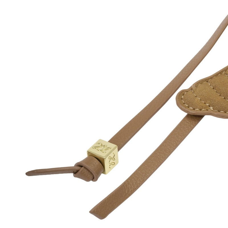 Katie Loxton Croissant Bag Charm Caramel KLB4602 detail