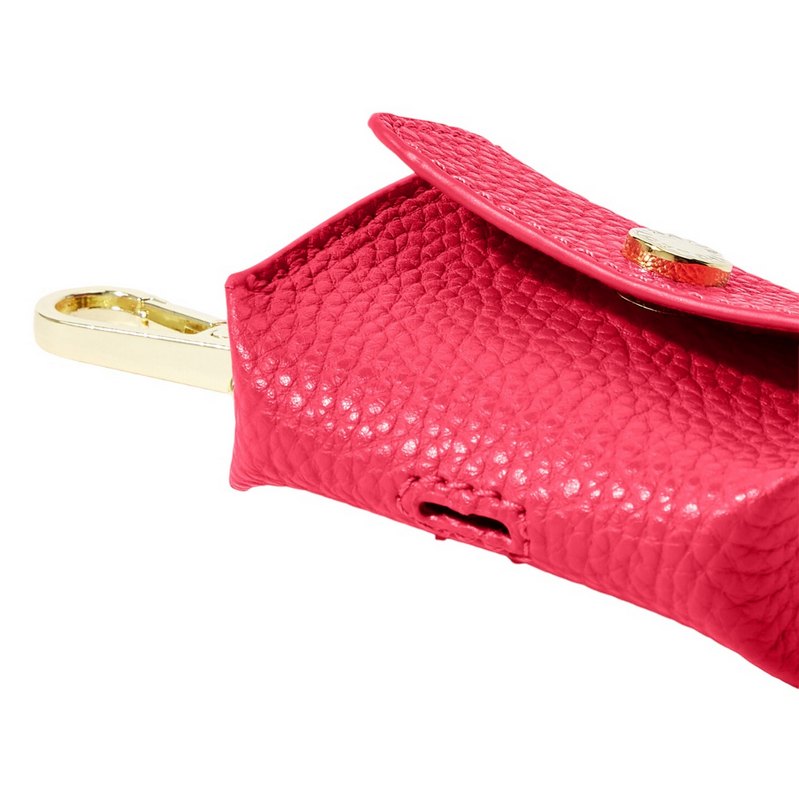 Katie Loxton Evie Clip On Airpod Case in Fuchsia KLB2889 bottom