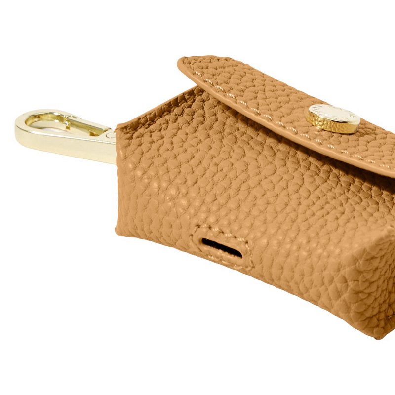 Katie Loxton Evie Clip On Airpod Case in Tan KLB3231 base