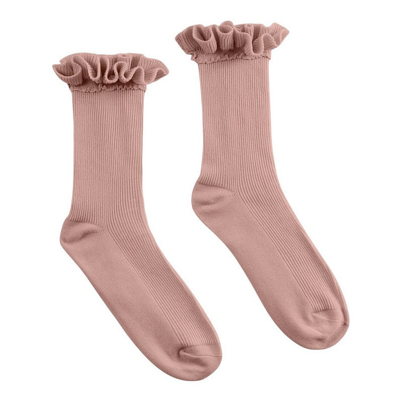 Katie Loxton Gift Boxed Ruffle Socks Pink KLS750 main