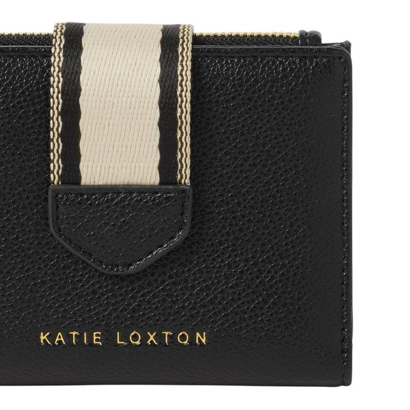 Katie Loxton Hallie Purse in Black KLB3856 detail