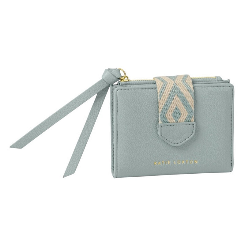 Katie Loxton Hallie Purse in Duck Egg Blue KLB3858 front