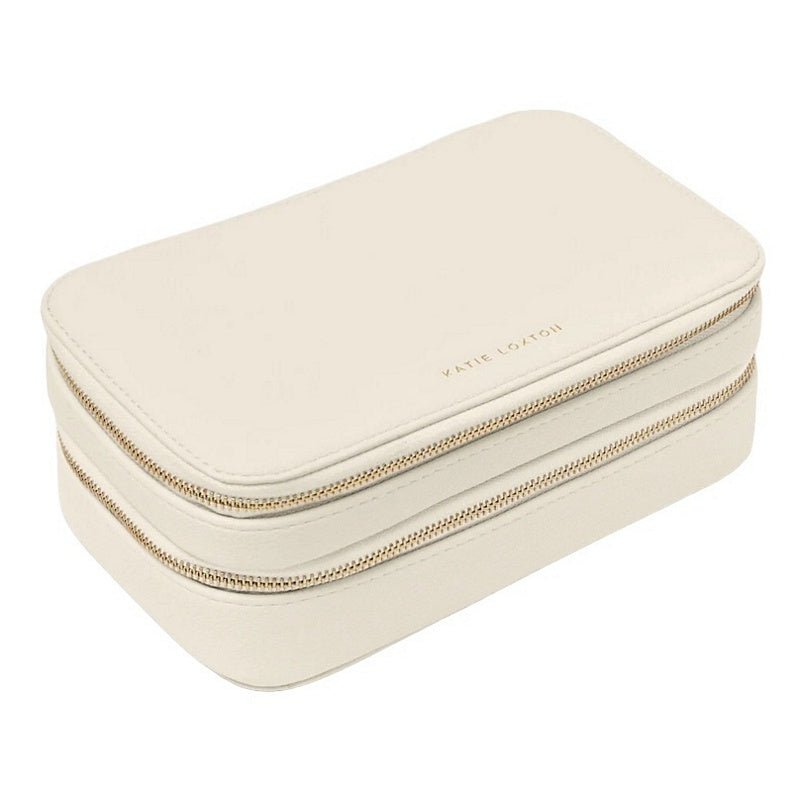 Katie Loxton Jewellery And Accessories Travel Case in Off White KLB3357 main