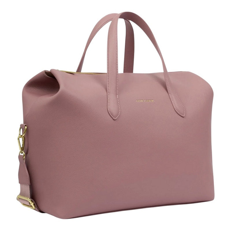 Katie Loxton Milan Cabin Bag Deep Rose KLB4291 angled
