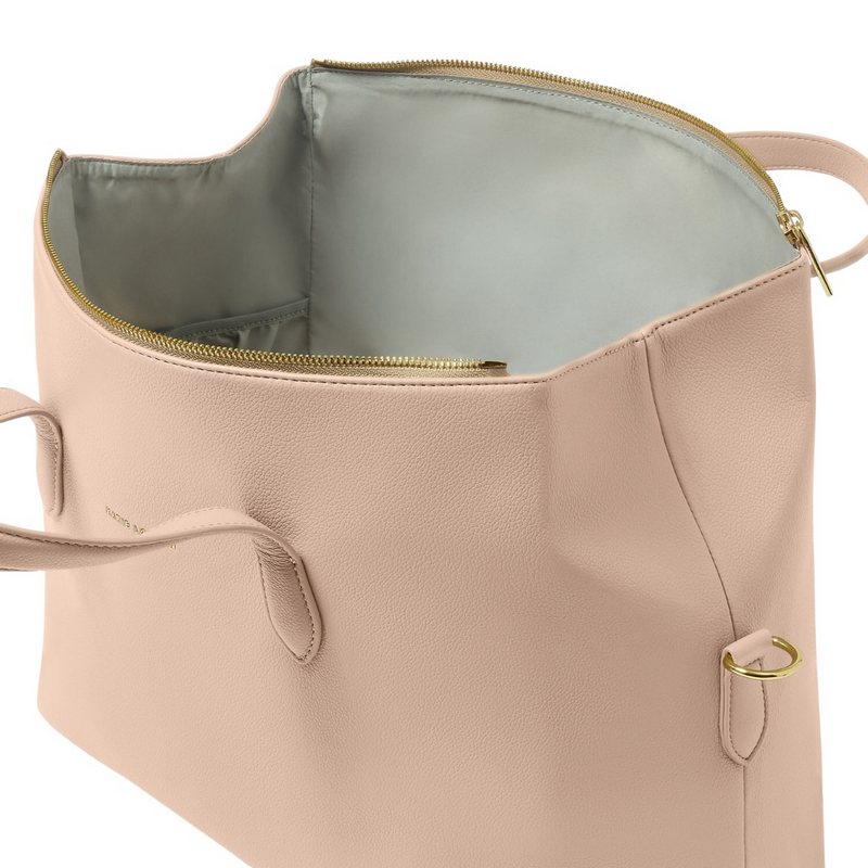 Katie Loxton Milan Cabin Bag in Nude Pink KLB3744 open