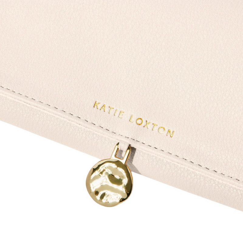 Katie Loxton Pebble Jewellery Roll Choose To Shine in Eggshell KLB3016 detail