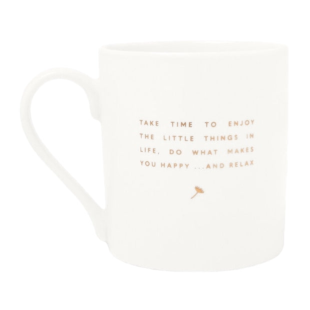 Katie Loxton Porcelain Mug - And Relax KLCW125 back
