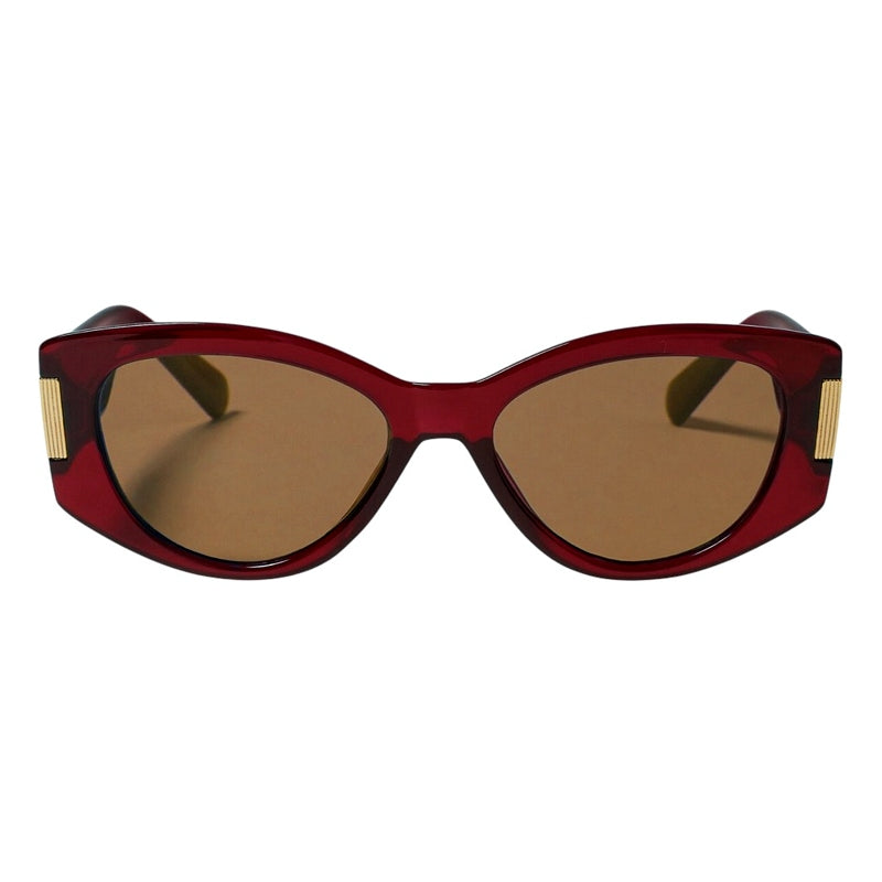 Katie Loxton Rimini Sunglasses in Deep Red KLSG079 frront