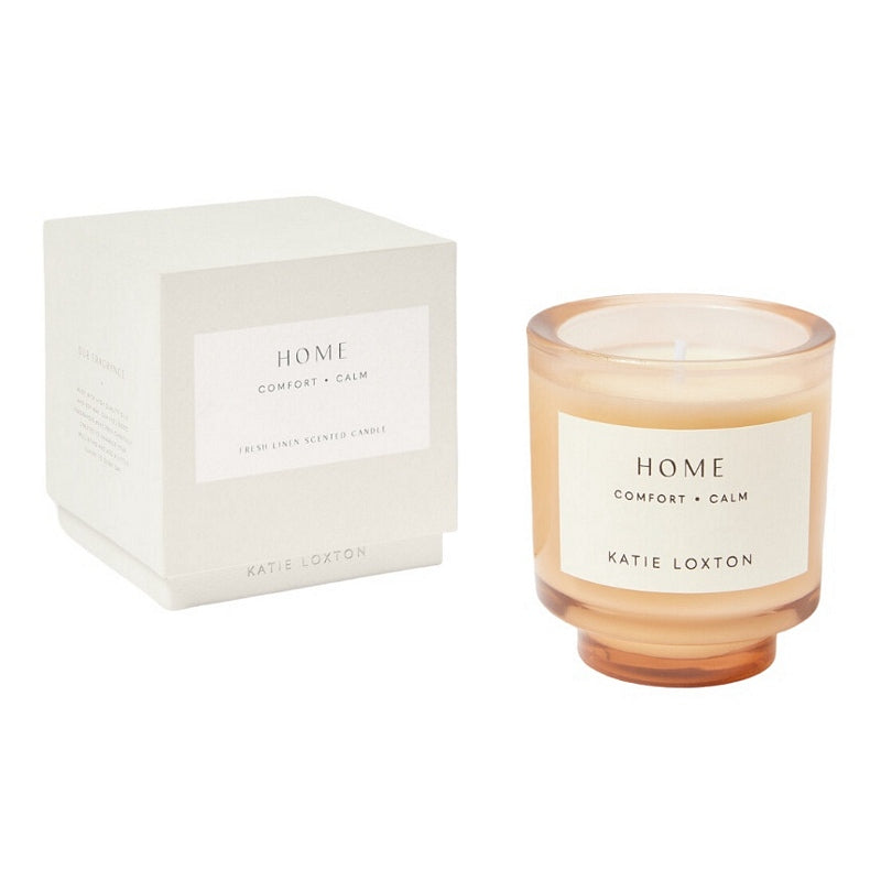 Katie Loxton Sentiment Candle Home Fresh Linen & White Lily KLC357 main