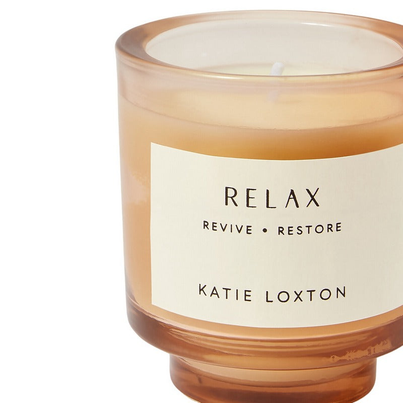 Katie Loxton Sentiment Candle Relax English Pear And White Tea KLC362 front
