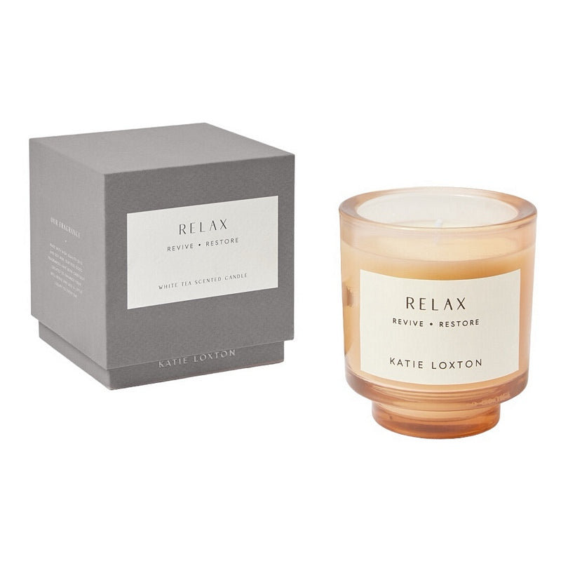 Katie Loxton Sentiment Candle Relax English Pear And White Tea KLC362 main
