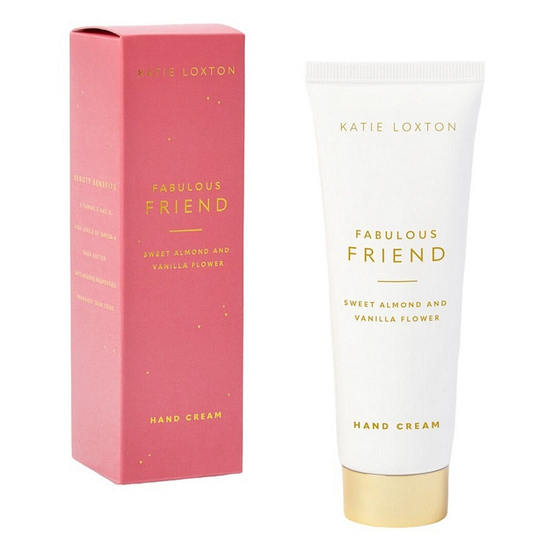 Katie Loxton Sweet Almond and Vanilla Flower Hand Cream Fabulous Friend KLBT023 main