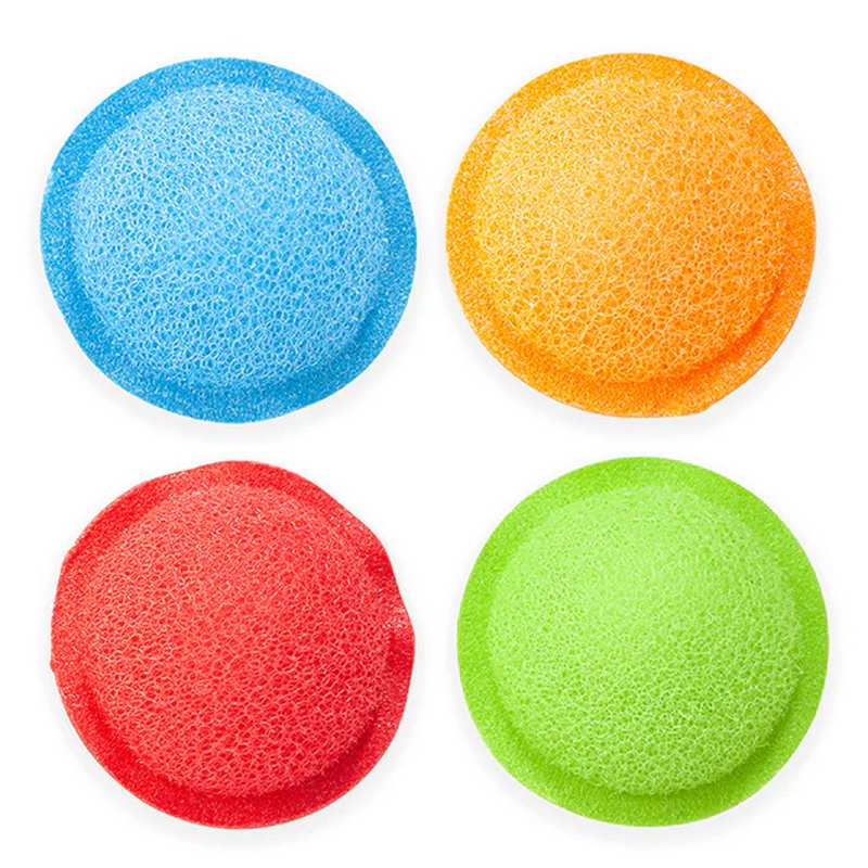 Kikkerland Bottle Scrubbies Set of 4 CU274 front