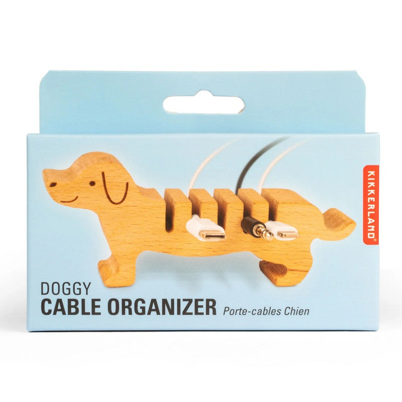 Kikkerland DOG MULTI CORD HOLDER US243 box