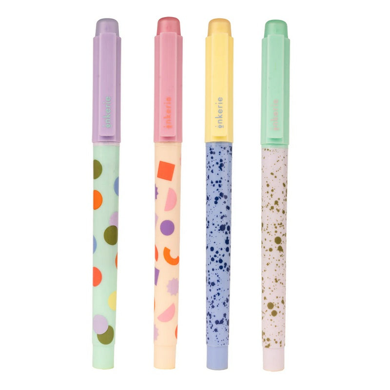 Kikkerland Erasable Highlighters Set 4 INK28-A set 4