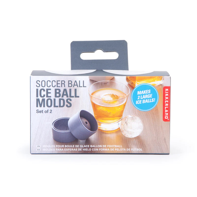 Kikkerland Football Ice Moulds CU343 box