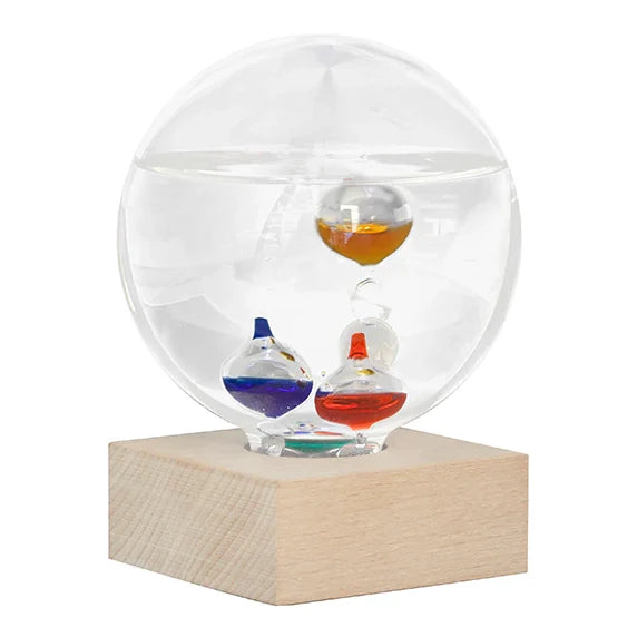 Kikkerland Galileo Glass Globe Thermometer ST84 main