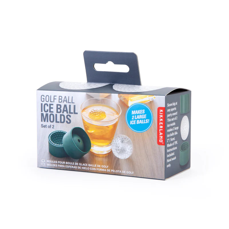 Kikkerland Golf Ball Ice Moulds CU341 in box