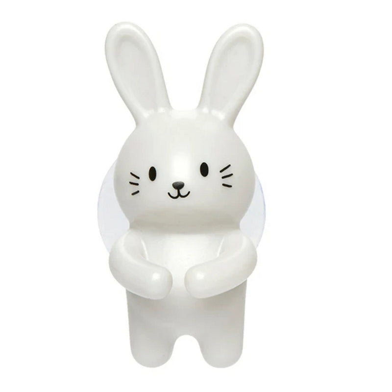 Kikkerland Kid's Rabbit Toothbrush Holder HH55 front