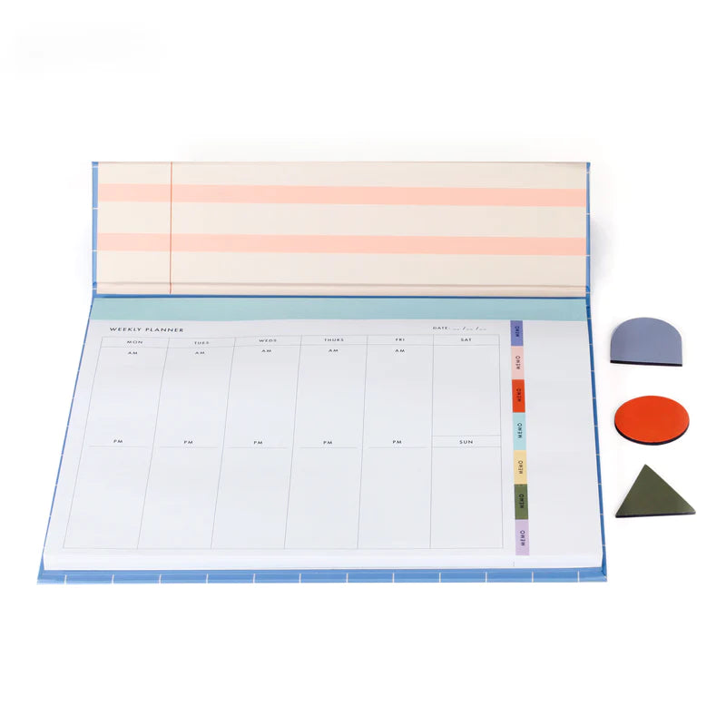 Kikkerland Magnetic Weekly Desk Planner INK05 main