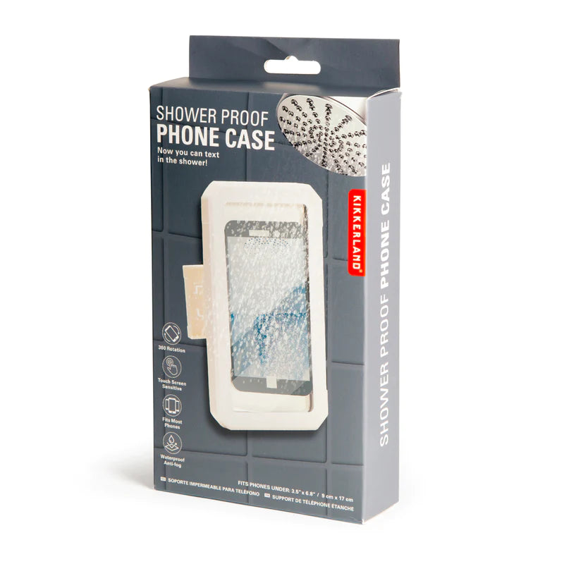 Kikkerland Shower Phone Case US233 in box