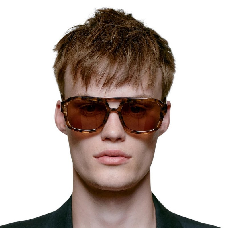 Kjaerbede Kaya Sunglasses Coquina KL2316-009 on male model front