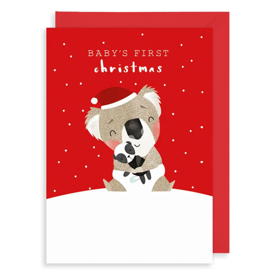 Koala Baby's 1st Christmas Card AFRX153 front