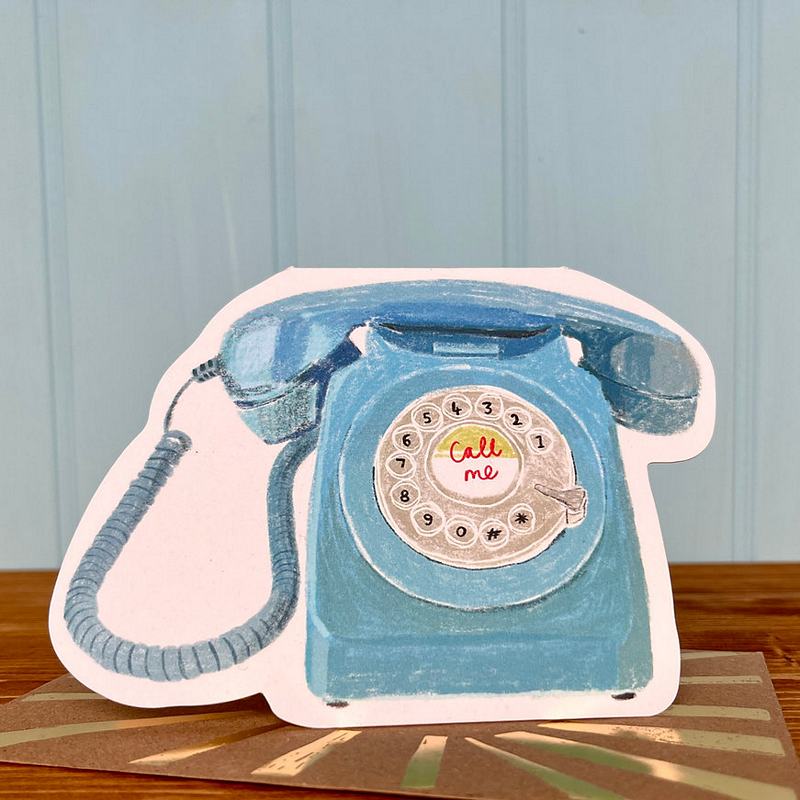 Laura Skilbeck Call Me Telephone Card